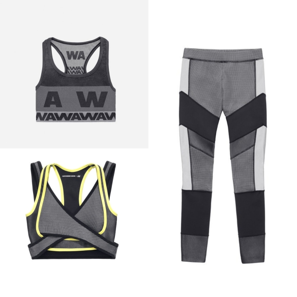 leggings and gym tops alexander wang 