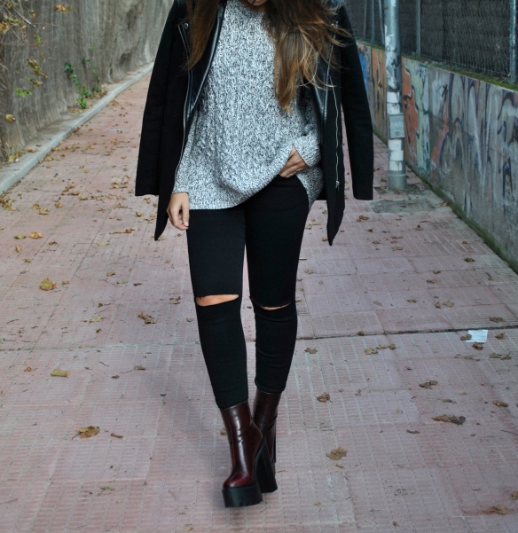 dark colors outfit 